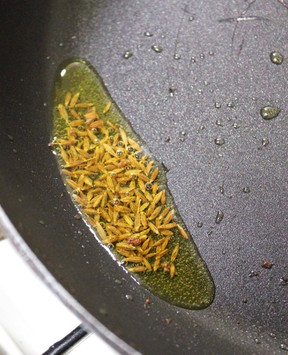 インドのスパイスひよこ豆のレシピ