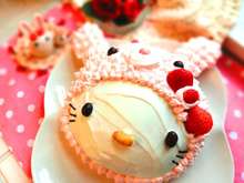 簡単手軽に キティちゃんのケーキ レシピ 作り方 By いちごぱぴこ クックパッド 簡単おいしいみんなのレシピが355万品