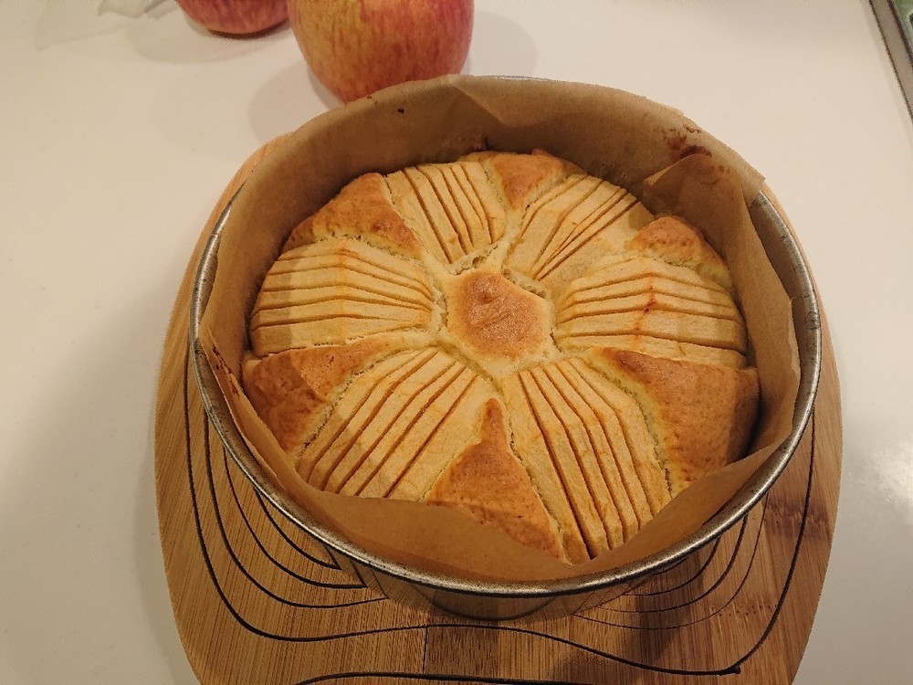 簡単 焼くまで15分 りんごケーキ レシピ 作り方 By かげっち クックパッド 簡単おいしいみんなのレシピが350万品