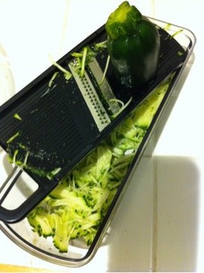 ズッキーニのチョコレートケーキのレシピ