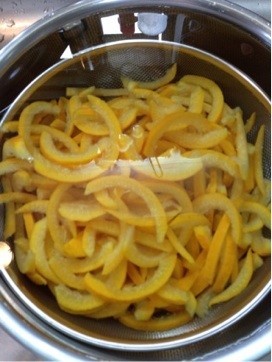 砂糖漬けのオレンジスライスのレシピ