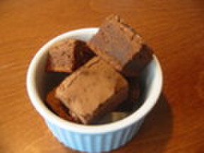 ファッジトッピングブラウニーのレシピ