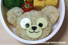 キャラ弁 ふわふわダッフィー簡単ver レシピ 作り方 By Momo クックパッド 簡単おいしいみんなのレシピが358万品
