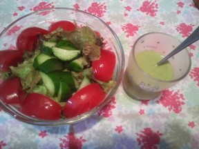 緑の女神牧場ドレッシングのレシピ