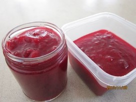 クランベリーソースゼリーショットのレシピ