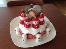 子供が喜ぶクリスマスケーキ デコ レシピ 作り方 By チュッカチュッカ クックパッド 簡単おいしいみんなのレシピが355万品