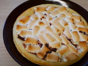 チョコレートピザのレシピ (Cici の模倣品)