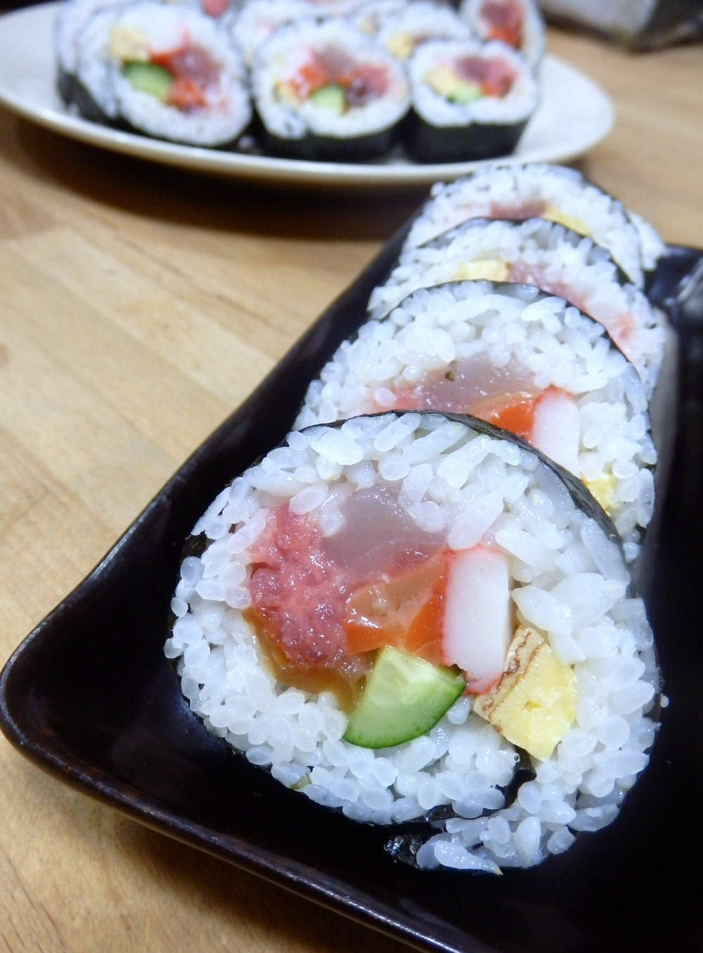 初めてでも巻ける 簡単 恵方巻き 太巻き レシピ 作り方 By あずちもも クックパッド 簡単おいしいみんなのレシピが353万品