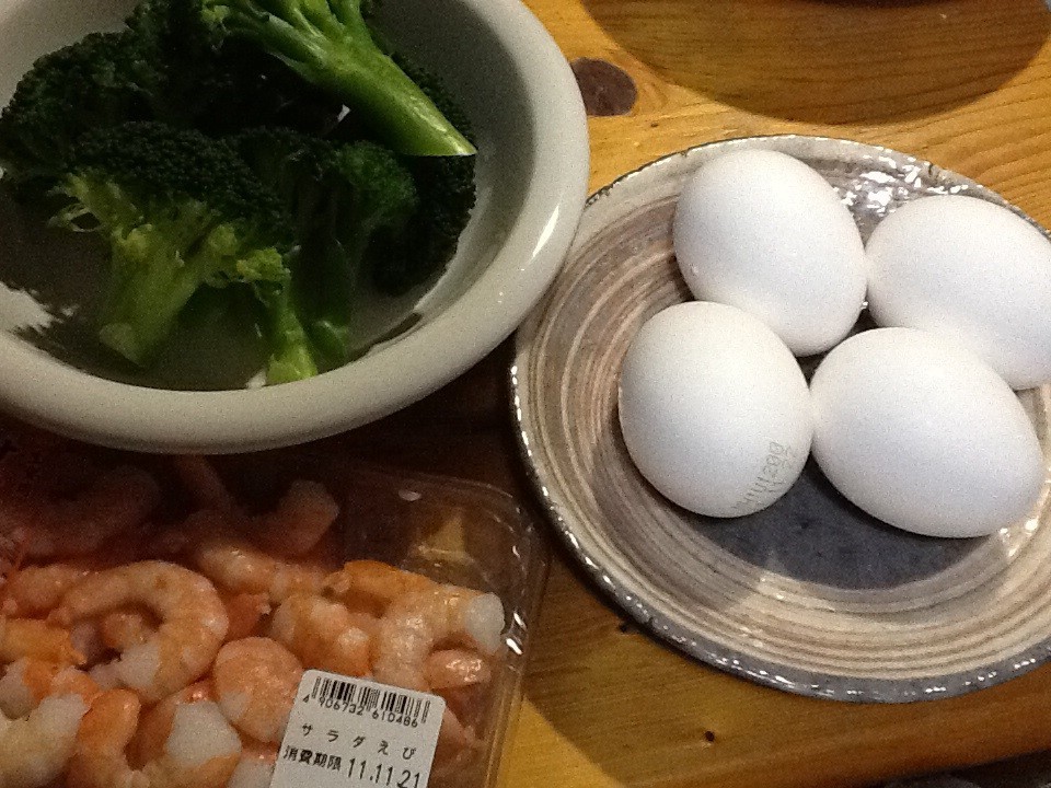 オリジン弁当風 エビ卵ブロッコリーサラダ レシピ 作り方 By Imocooking クックパッド 簡単おいしいみんなのレシピが356万品