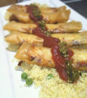 チョコレートチミチャンガのレシピ