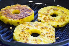 ブラジル風グリルパイナップルのレシピ