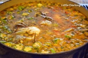 シーフードガンボのレシピ