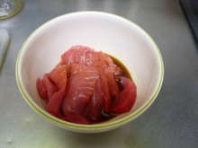 マグロ中トロの漬け丼 茗荷風味 レシピ 作り方 By 熊chef クックパッド 簡単おいしいみんなのレシピが367万品