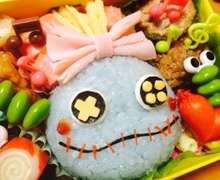 簡単 スティッチのスクランプ キャラ弁 レシピ 作り方 By Hanakichi クックパッド
