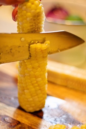 温かいフィエスタコーンサルサのレシピ