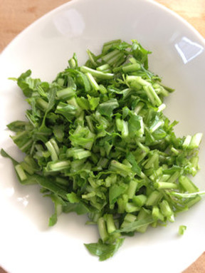 ルッコラのサラダ レモンビネグレット添え レシピ