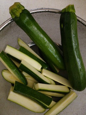 パルメザンチーズズッキーニのフリッター レシピ