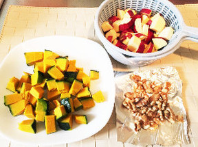 焼き桃の夏サラダ レシピ・作り方