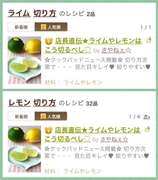 店長直伝 ライムやレモンはこう切るべし レシピ 作り方 By さやねぇ クックパッド