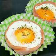 お弁当玉子焼き たまにはハムエッグ レシピ 作り方 By しじみ24 クックパッド