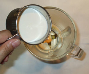 安定化ホイップクリームのレシピ