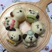スヌーピーと兄弟たちの 3d ちぎりパン レシピ 作り方 By Namimocchi クックパッド 簡単おいしいみんなのレシピが349万品