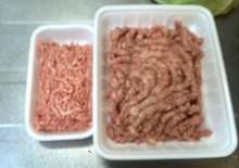 あらびき肉のジューシーハンバーグ レシピ 作り方 By わしワシわし クックパッド 簡単おいしいみんなのレシピが364万品