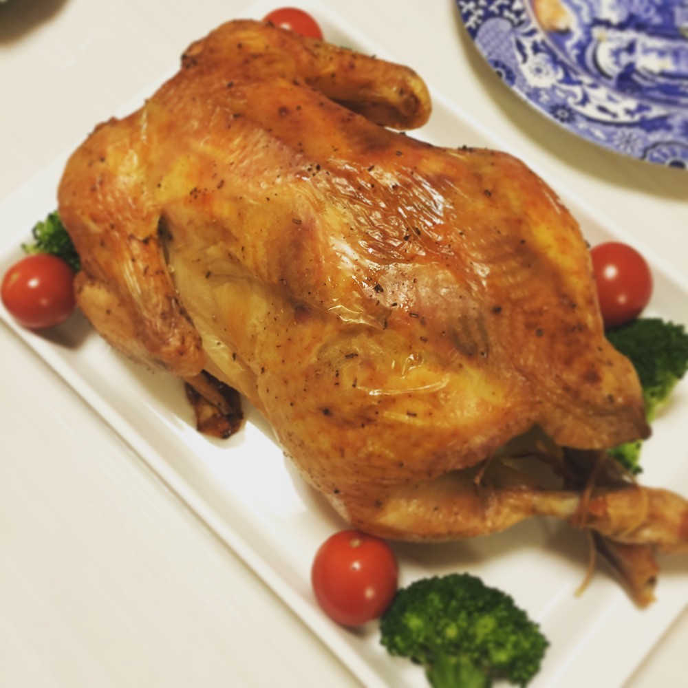 丸鶏を使ったローストチキン レシピ 作り方 By Izumi クックパッド 簡単おいしいみんなのレシピが374万品