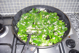 イラクサのスパナコピタのレシピ