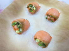 お弁当に スモークサーモンのクルクル焼き レシピ 作り方 By つっぴーママ クックパッド 簡単おいしいみんなのレシピが353万品