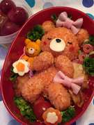キャラ弁 おやすみクマさん オムライス レシピ 作り方 By Ma 2 1 クックパッド 簡単おいしいみんなのレシピが358万品