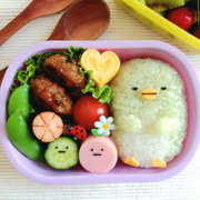 簡単キャラ弁 すみっコぐらしのぺんぎん レシピ 作り方 By Meiyuina クックパッド 簡単おいしいみんなのレシピが361万品