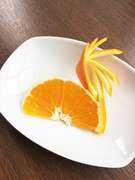 オレンジの飾り切り 切り方 レシピ 作り方 By さつきa クックパッド