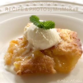 有名なデイブのピーチコブラーのレシピ