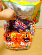 お菓子のリュック レシピ 作り方 By ひろひろ123 クックパッド