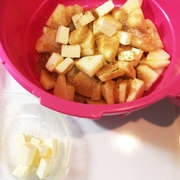 りんご バター 圧力 鍋