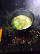 キャンプのシメに 心温まる岩魚汁 レシピ 作り方 By Taiji850 クックパッド 簡単おいしいみんなのレシピが360万品