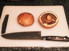 ベジタリアンポートベローマッシュルームパニーニのレシピ