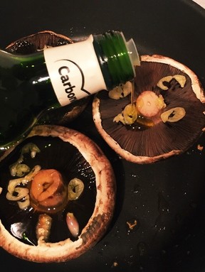 ポートベローマッシュルームピザのレシピ