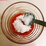 ジャムで簡単 手作りかき氷シロップ レシピ 作り方 By すぺありぶ クックパッド 簡単おいしいみんなのレシピが365万品