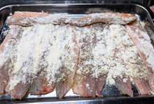 皮カリカリで美味しい かますのムニエル レシピ 作り方 By 悠美姉 クックパッド 簡単おいしいみんなのレシピが353万品