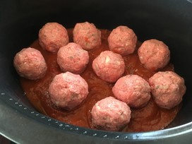 低カロリースロークッカーミートボールレシピ