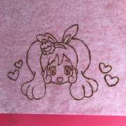 プリキュア キュアホイップ キャラチョコ レシピ 作り方 By りこまま クックパッド
