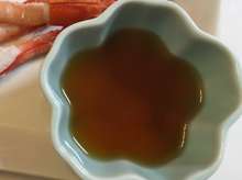 かにの三杯酢 レシピ 作り方 By Riie クックパッド 簡単おいしいみんなのレシピが367万品