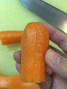 包丁だけにんじんの花形切り方 レシピ 作り方 By ともっちqq クックパッド 簡単おいしいみんなのレシピが357万品