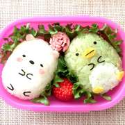 すみっコぐらし 白くま ペンギンキャラ弁 レシピ 作り方 By Maco Rmj クックパッド 簡単おいしいみんなのレシピが361万品
