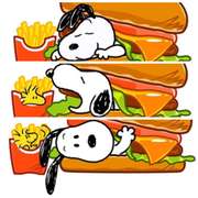スヌーピー ハンバーガー キャラ弁 レシピ 作り方 By 向日葵 桜 クックパッド 簡単おいしいみんなのレシピが355万品