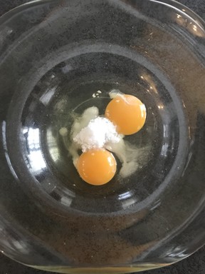 レモンサワークリームワッフルのレシピ