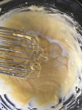 レモンサワークリームワッフルのレシピ