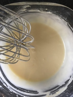 レモンサワークリームワッフルのレシピ